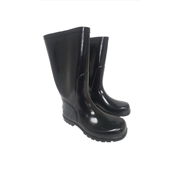Columbia Shoes - Columbia Women's Downpour Rubber Rain Boots Black Size 6M Waterproof NEW